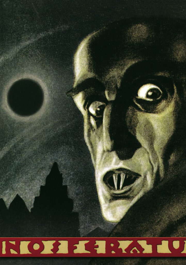 Nosferatu (1922) promo art by Albin Grau