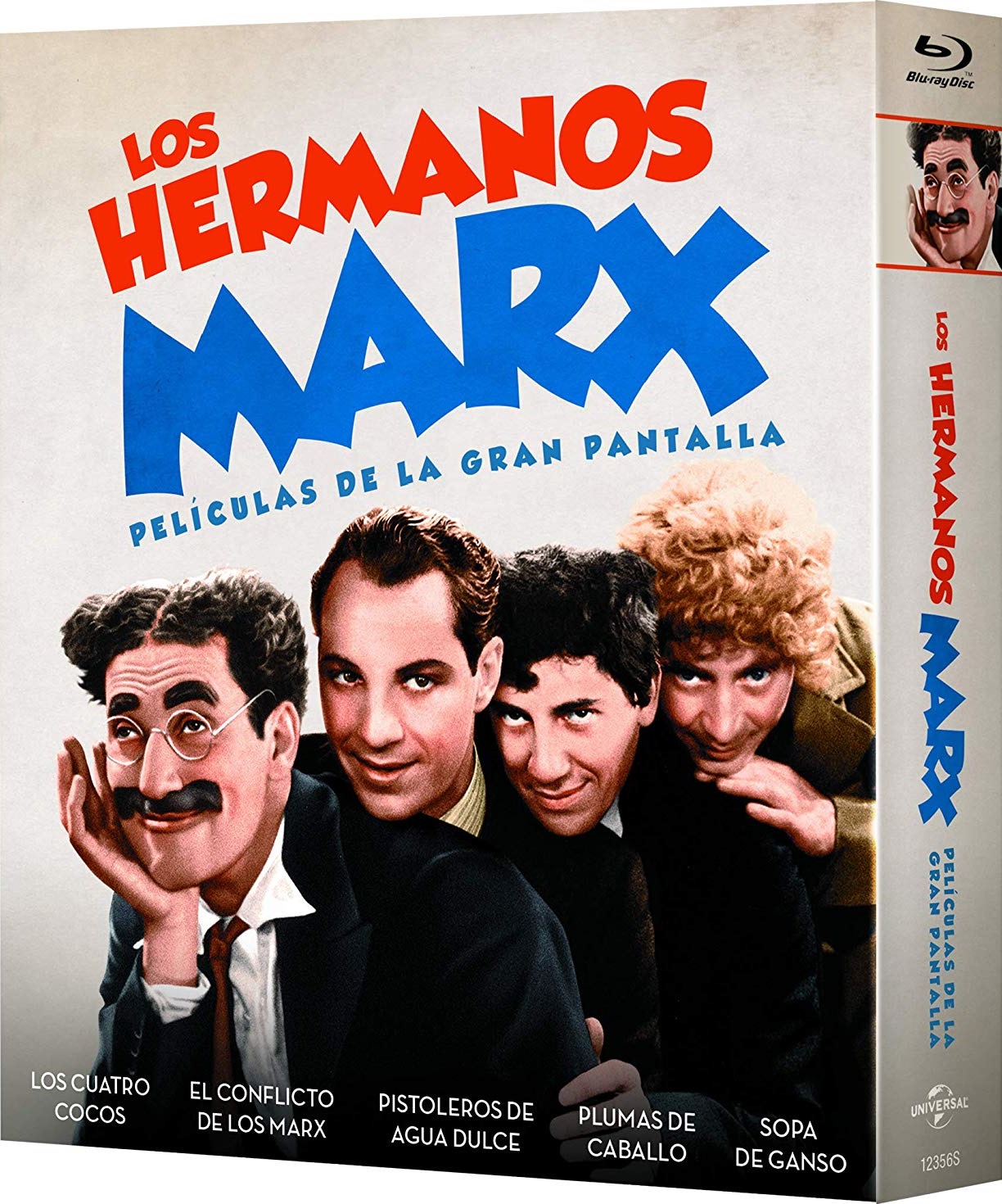 The Marx Brothers aka Los hermanos Marx - Películas de la gran pantalla Spanish Blu-ray set