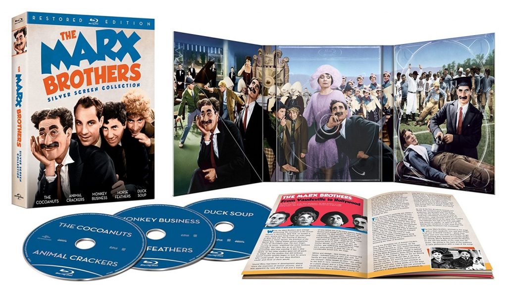 The Marx Brothers Silver Screen Collection US Blu-ray set