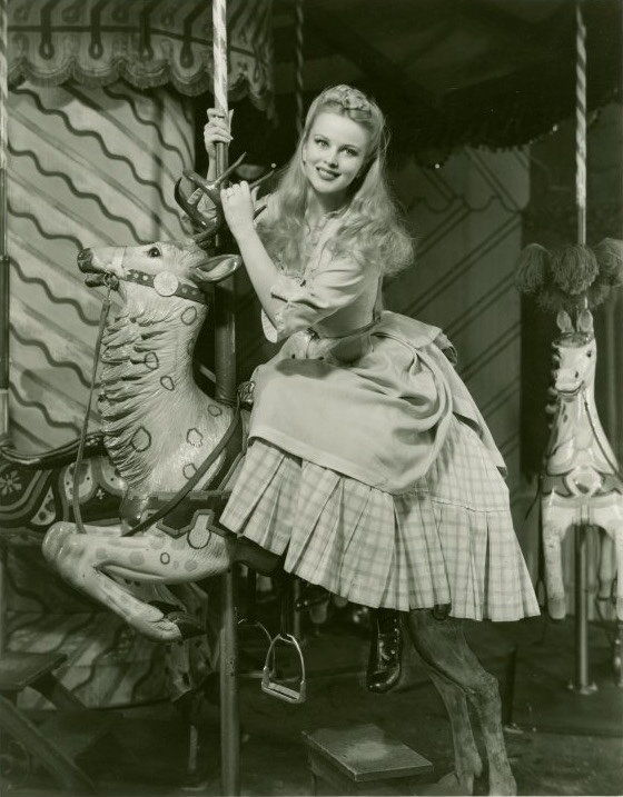 Jean Darling as Carrie Pipperidge in Carousel on Broadway, Apr 19, 1945 – May 24, 1947