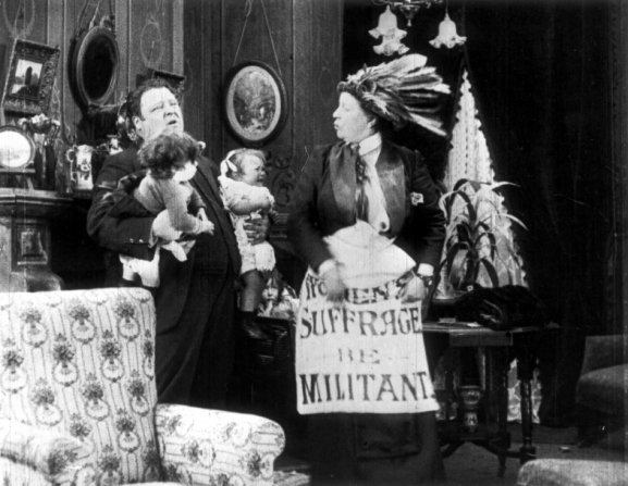 Milling the Militants - A Comical Absurdity (1913) suffragette silent film
