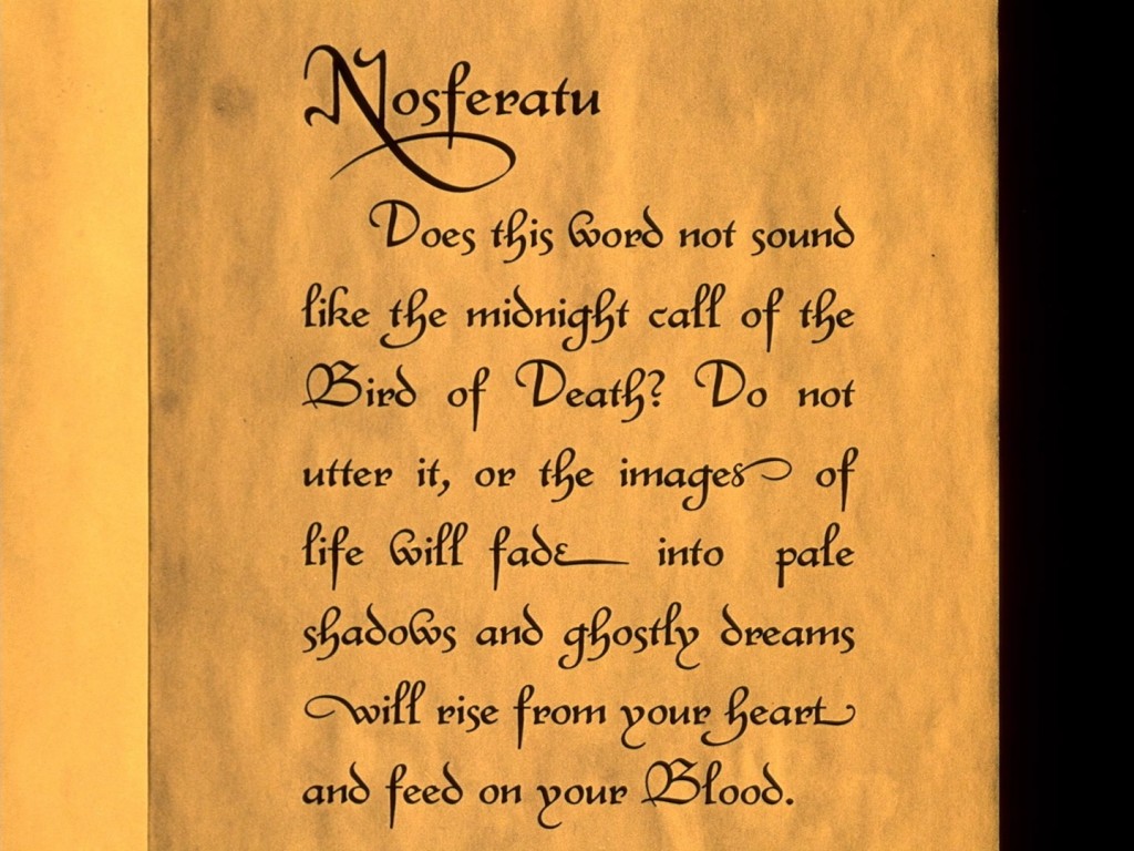 Nosferatu (1922), 1995 restoration (1997 Photoplay version), UK BFI Blu-ray