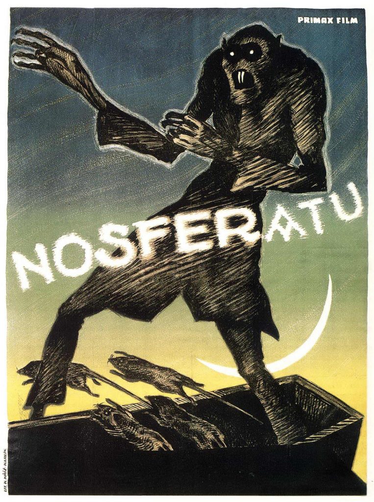 Nosferatu (1922) Austrian Primax Film poster by Albin Grau