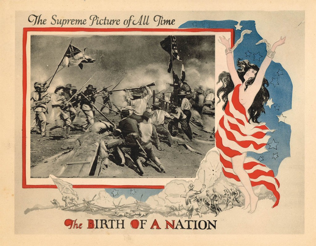 The Birth of a Nation (1915) US 1921 reissue lobby card
