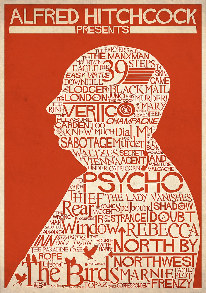 Alfred Hitchcock Presents poster by Adam Walker aka renduh, 2014