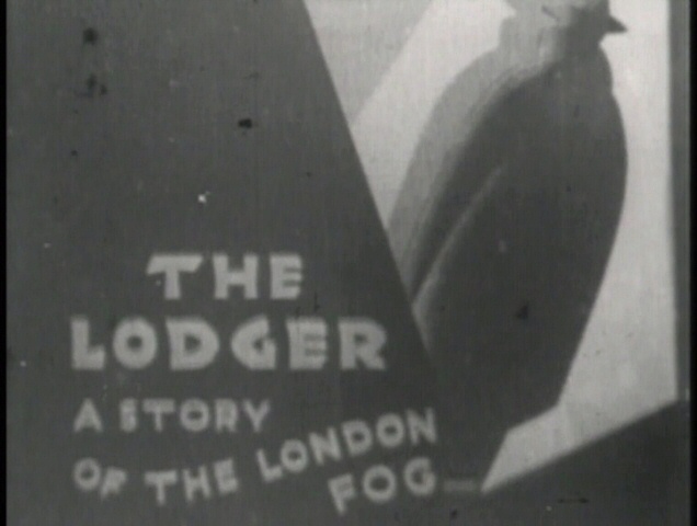 The Lodger (1926, dir. Alfred Hitchcock) UK GMVS/Waterfall bootleg DVD screenshot