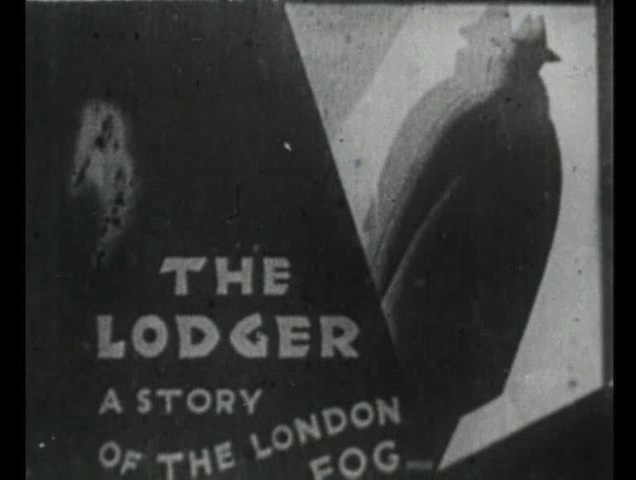The Lodger (1926, dir. Alfred Hitchcock) US St. Clair Vision bootleg DVD screenshot