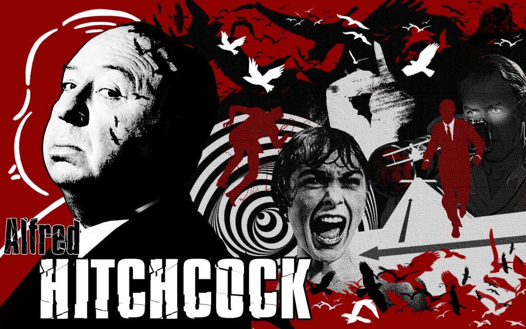 Alfred Hitchcock collage