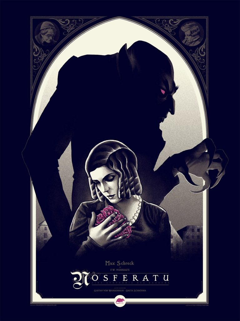 Nosferatu (1922) poster by Phantom City Creative, 2014