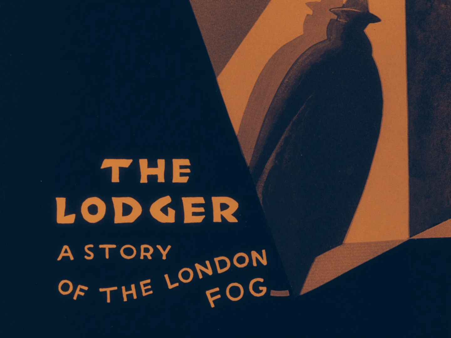 The Lodger (1926, dir. Alfred Hitchcock) UK Network Blu-ray, restored version 3