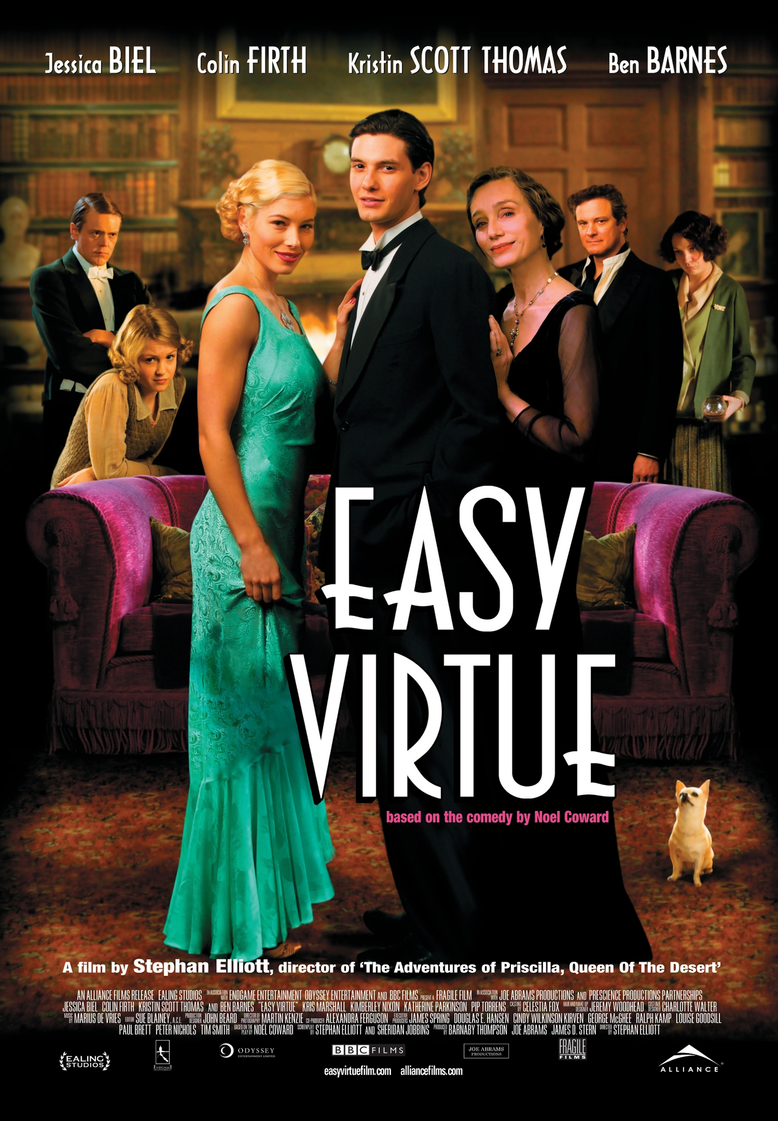 Easy Virtue (2008) Canadian poster